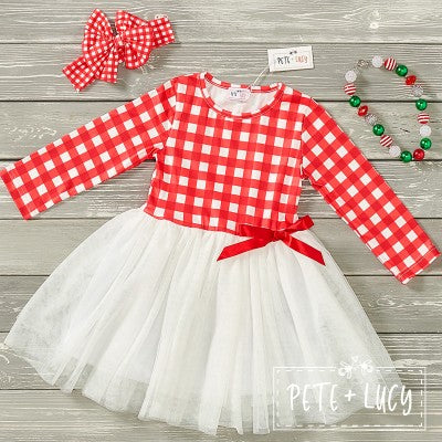 Christmas Sweets Girl Tulle Dress