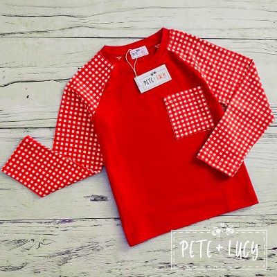 Christmas Mistletoe Boy Top-Long Sleeve