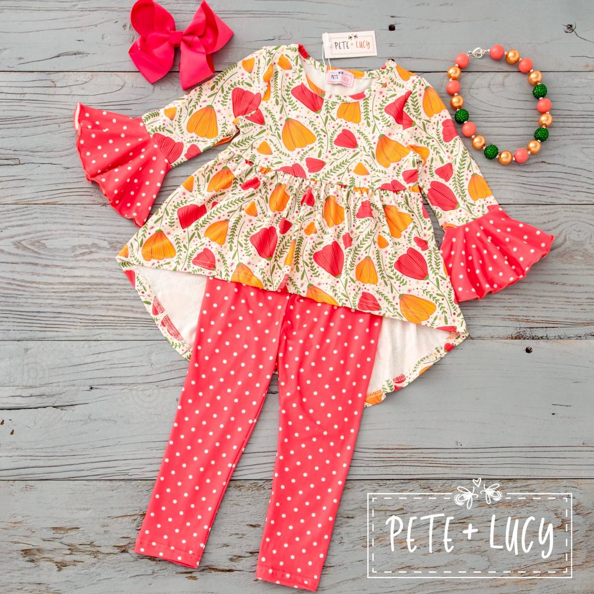Dancing Tulip Pant Set