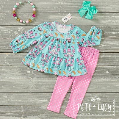 Lunch in Paris pant set