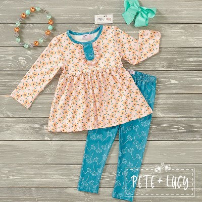 Chloe Floral 2 piece pant set